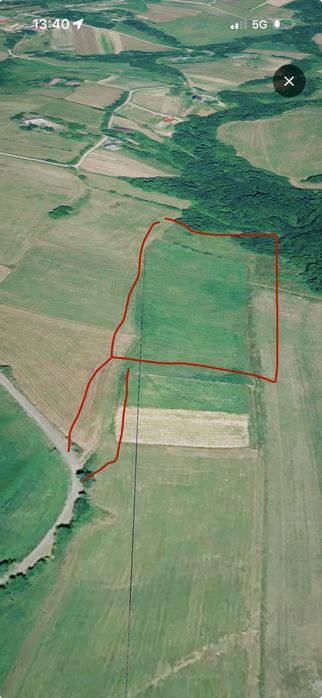 Widokowa dzialka 60 lub 30 arów, Mogilno, gmina Korzenna. Okazja 4 500 zł/ar!! - View 2
