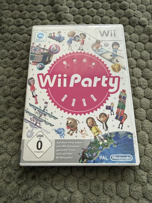 Sam box gra Nintendo Wii Party DE + instrukcje i papierologia unikat retro 2010 OPIS