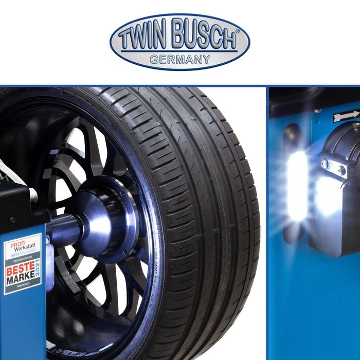 BEST PRODUCTS Wyważarka do kół samochodowych TWIN BUSCH TWF‑96 Poznań