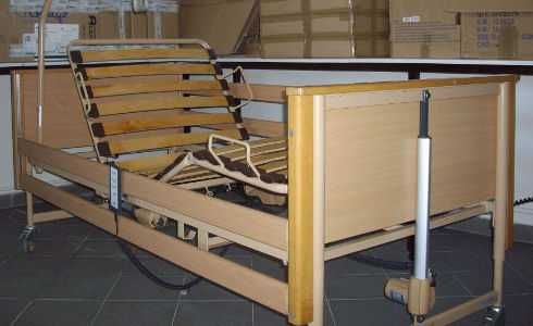 Łóżko rehabilitacyjne elektryczne dla chorego, wypożyczenie