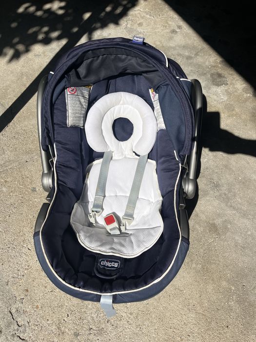 Carrinho chicco oasys 2.3 + Ovo + Isofix + Autofix