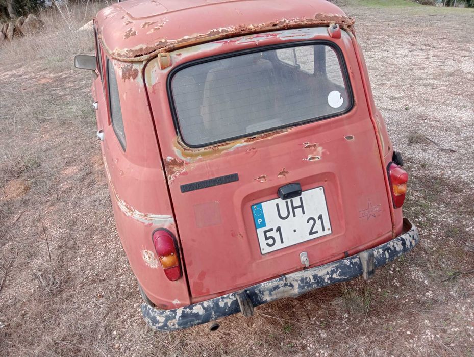 Renault 4l óptima base para restauro