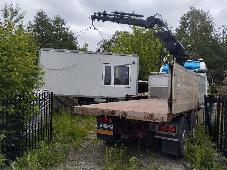 Usługi HDS 14 m transport, Wywrotka
