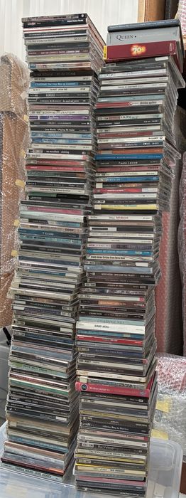 Lote +150 CDs de Coleção Original – Rock, Pop, Jazz, World Music e Nacional