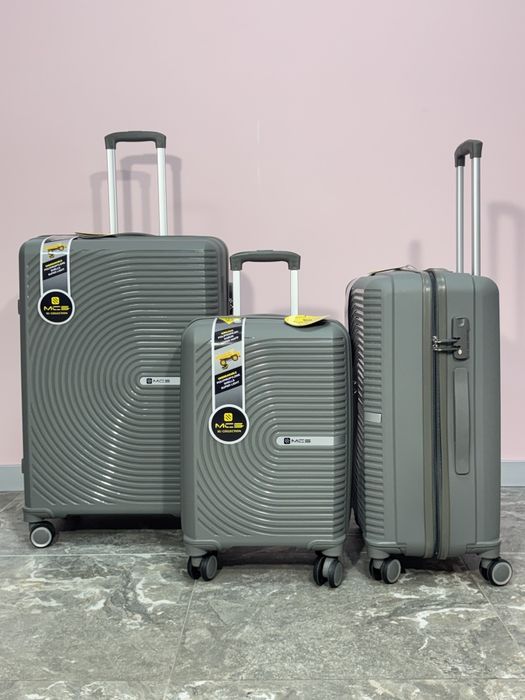 ЧЕСНА ЦІНА‼️ Поліпропіленова валіза | валіза 4 колеса | чемодан