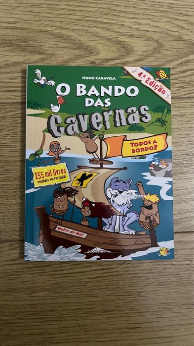 Livros O bando das cavernas