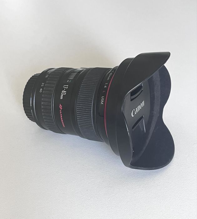 Canon EF 17-40mm F4 L + фільтр