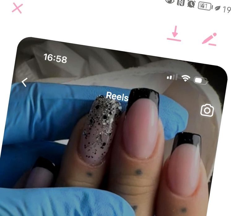 Paznokcie hybrydowe, żelowe, formy, manicure