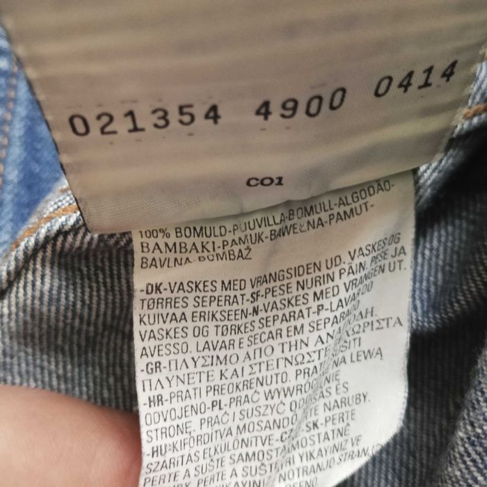 Kurtka jeans marki Levis rozm im ar L