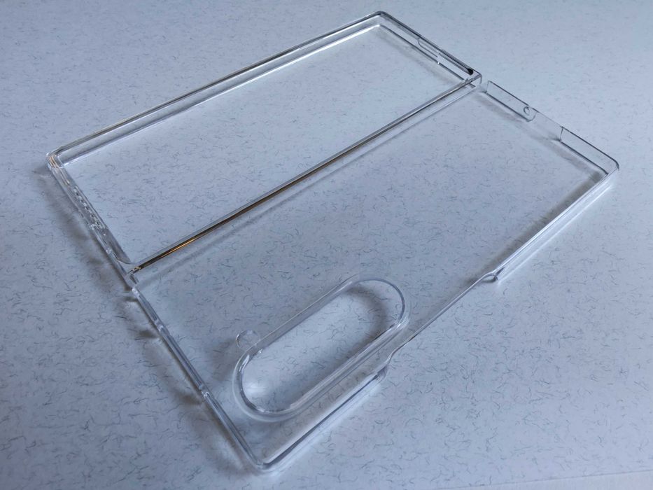 Samsung Galaxy Fold 6 чохол із прозорого пластику чехол накладка