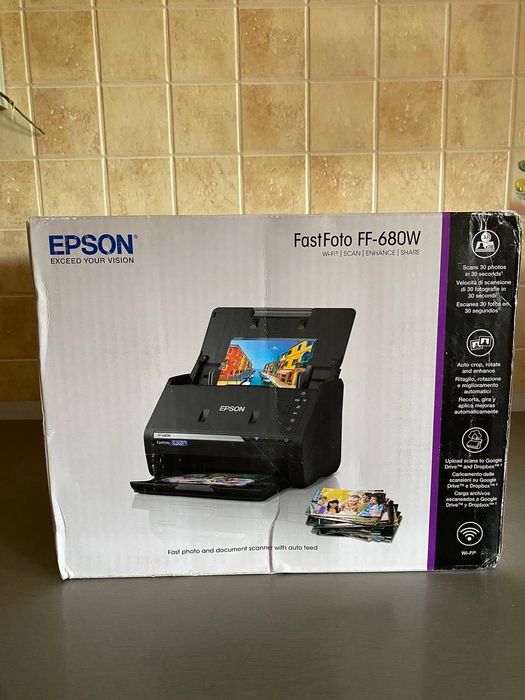 Швидкий фотосканер FastFoto FF-680W/Запакований/Новий/Фотоальбом/New