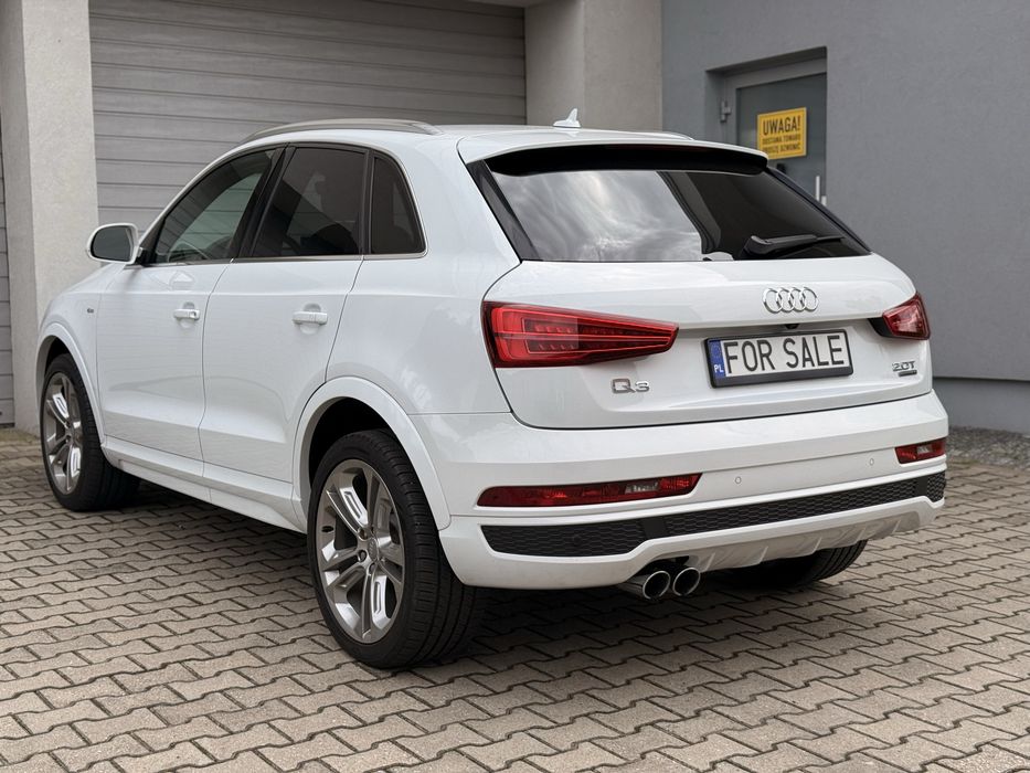 Audi Q3  S-Line 2.0T Quattro zarejestrowany zadbany