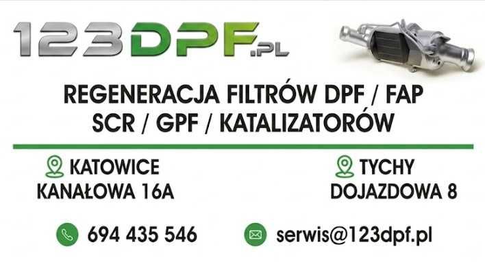 Profesjonalna regeneracja czyszczenie filtrów DPF FAP GPF 430 zł