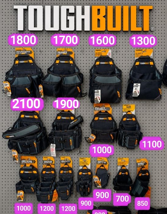 Toughbuilt пояс для інструментів сумка для інструментів