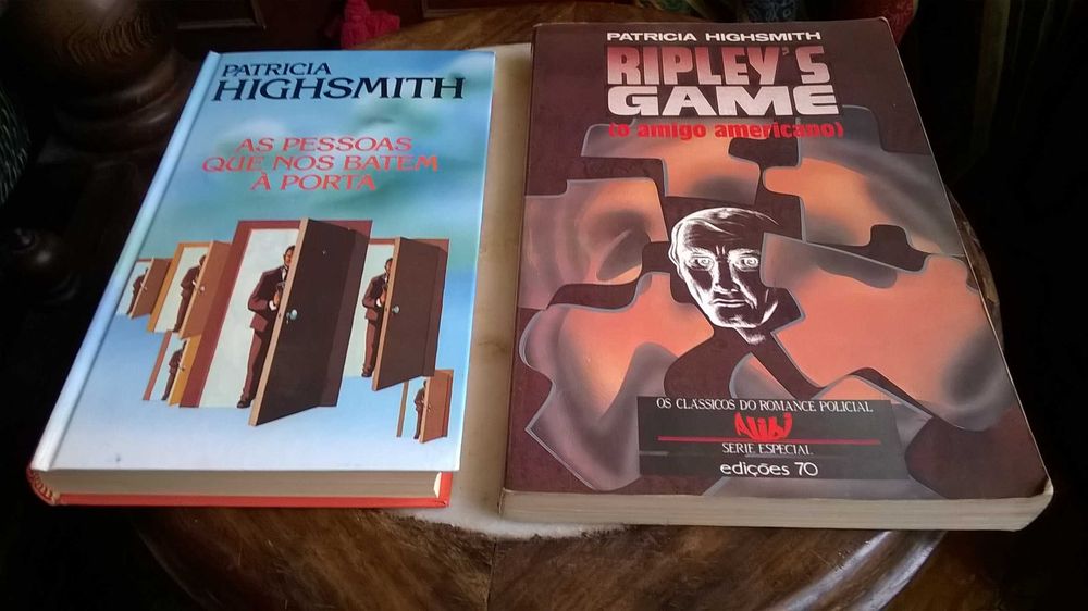 Lote de 3 livros Policiais - Patricia Highsmith