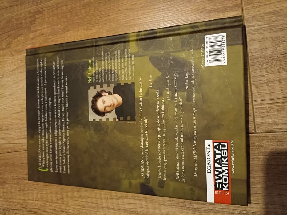 Komiks w twardej oprawie Neil Gaiman Sandman Preludia Nokturny