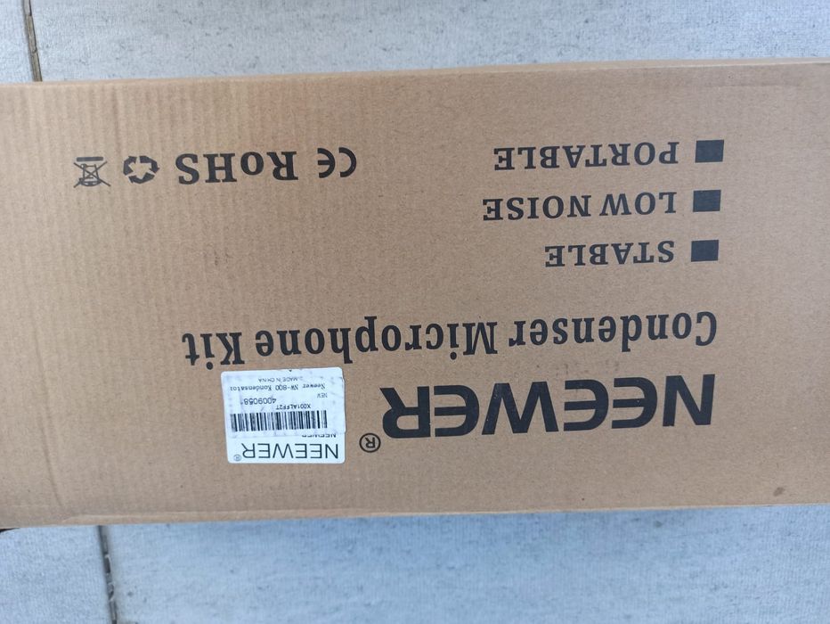 zestaw mikrofonów kondensatorowych