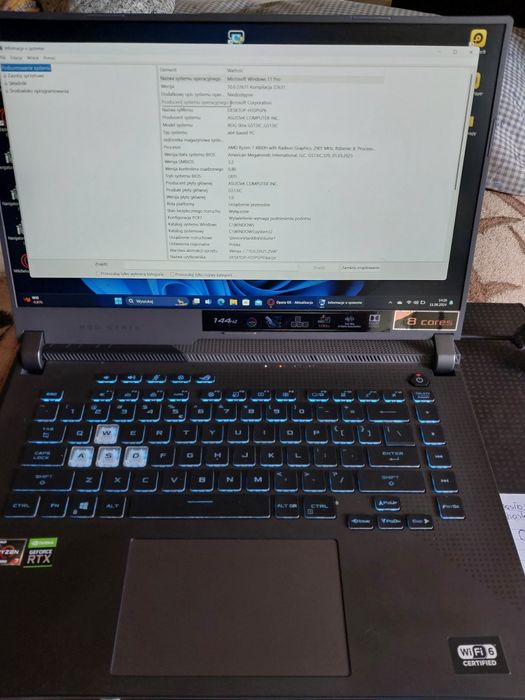 Asus G 513IC gamingowy