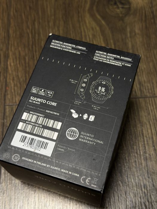 Тактичний годинник Suunto All Black