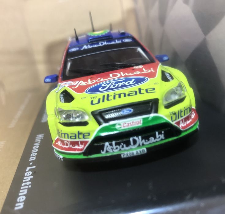 Miniaturas de carros de rali rally wrc