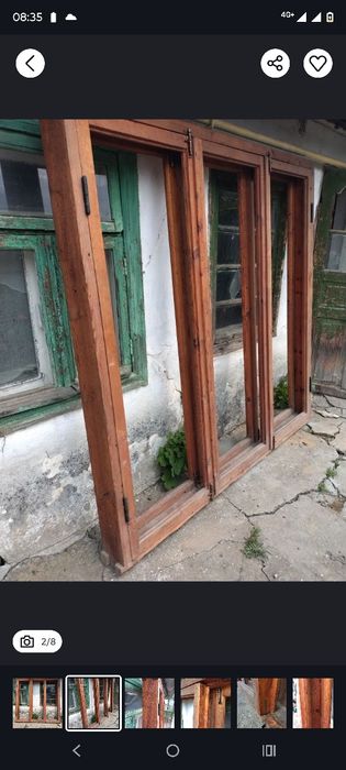 Окна деревянные 6 шт