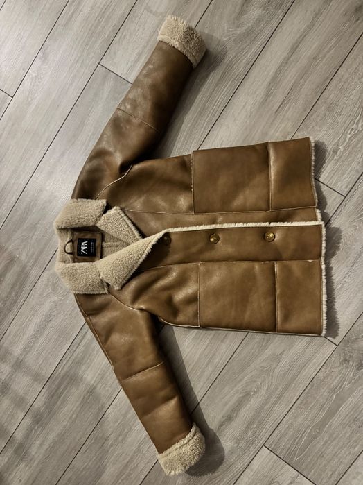 Довга весняна дублянка Zara