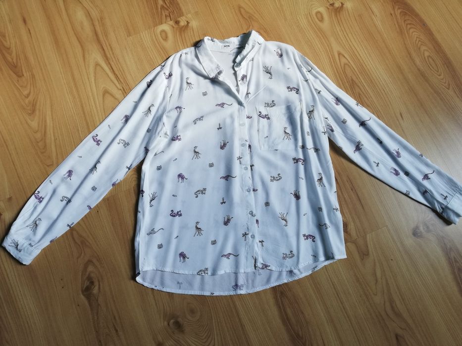 Biała koszula Sinsay XS