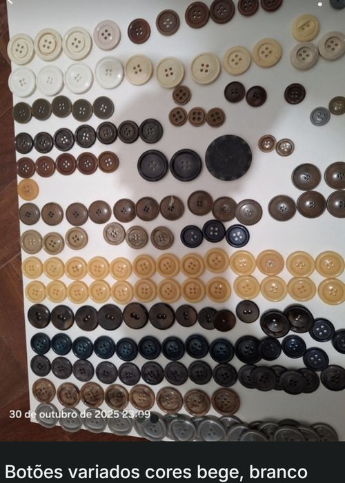 Botões antigos do tempo da minha avó
