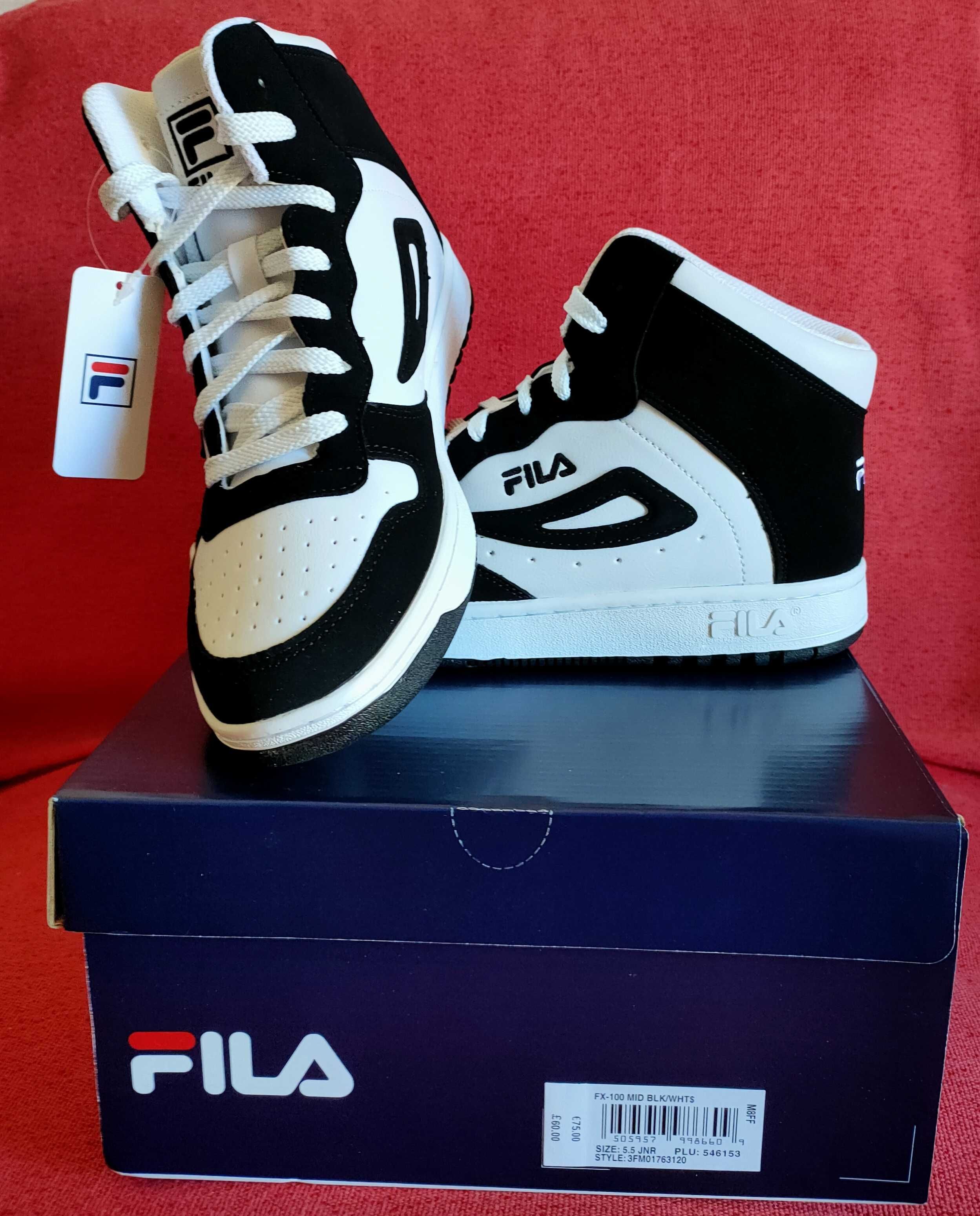 Fila fx best sale 100 mid black