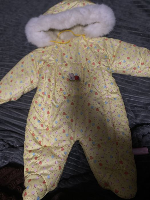 Детский зимний комбинезон