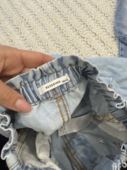 Джинси для дівчинки світлі та темні 110 см 4-5 років zara