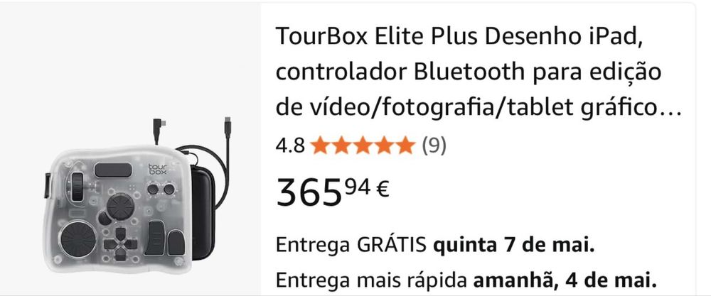 Tourbox Elite Plus + Case