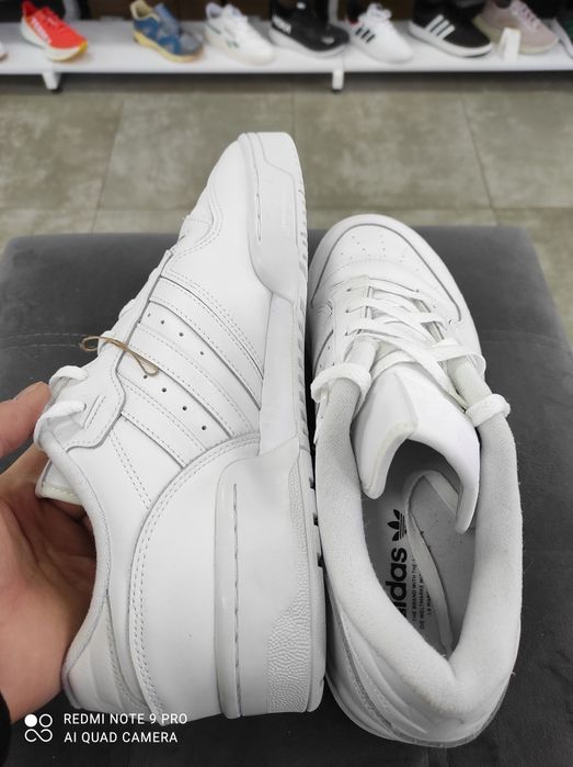 ОРИГІНАЛ 100% Кросівки Adidas Rivalry Low Blanc White GX2272 46 2/3