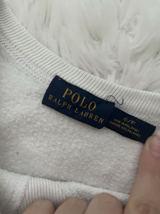кофта ralpn lauren / кофта ральф біла