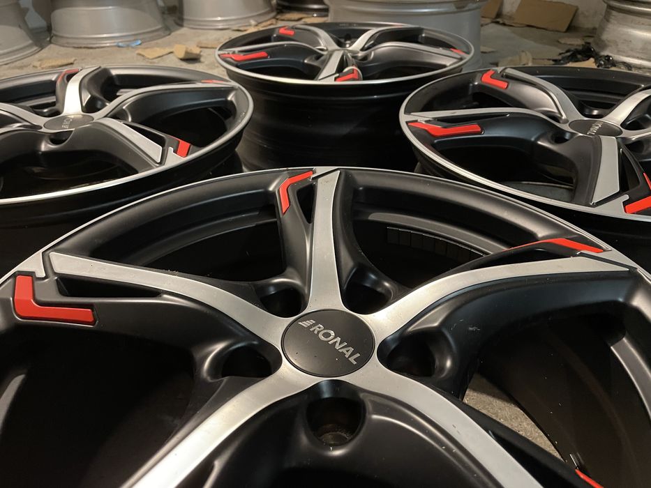 Felgi aluminiowe Ronal 18'' 5x112 ET45 Audi VW Skoda Seat Jak nowe!!