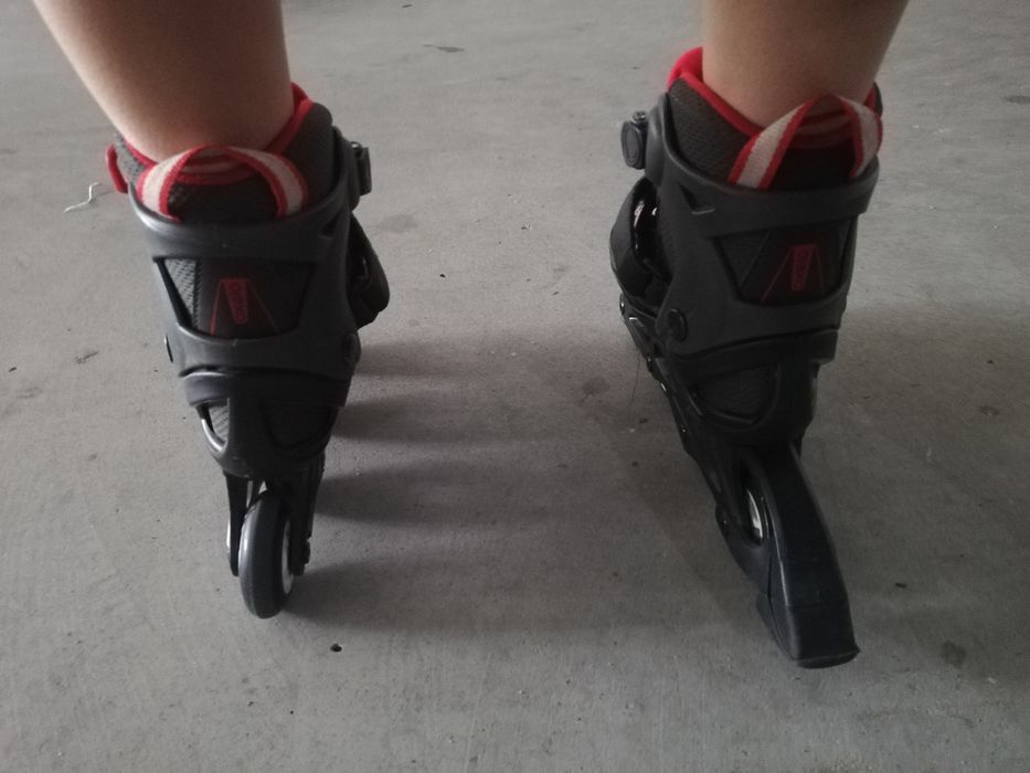 Patins em linha criança tamanho 32 a 36