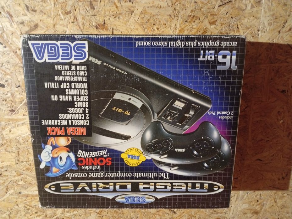 Consola Sega Mega Drive Caixa