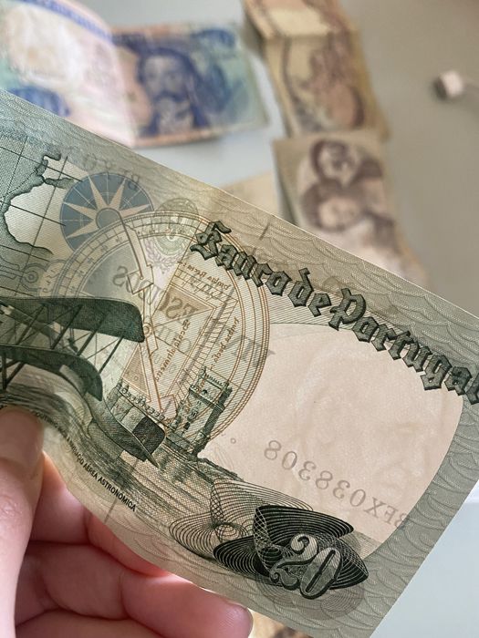 Lote notas antigas coleção64585697020161121