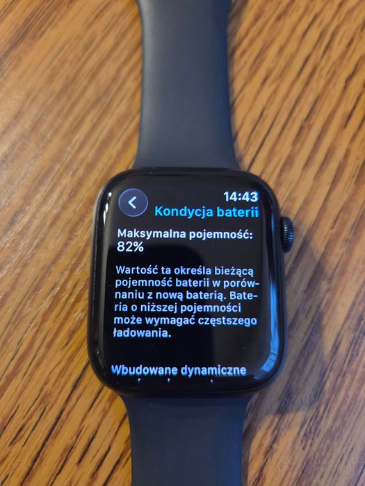 Apple Watch Series 8 Midnight Aluminium Case GPS bez Cellular 45 mm