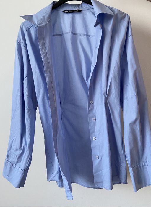 Koszula zara niebieska xs