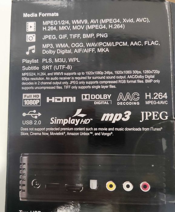 WD TV HD Media Player / Média Center
