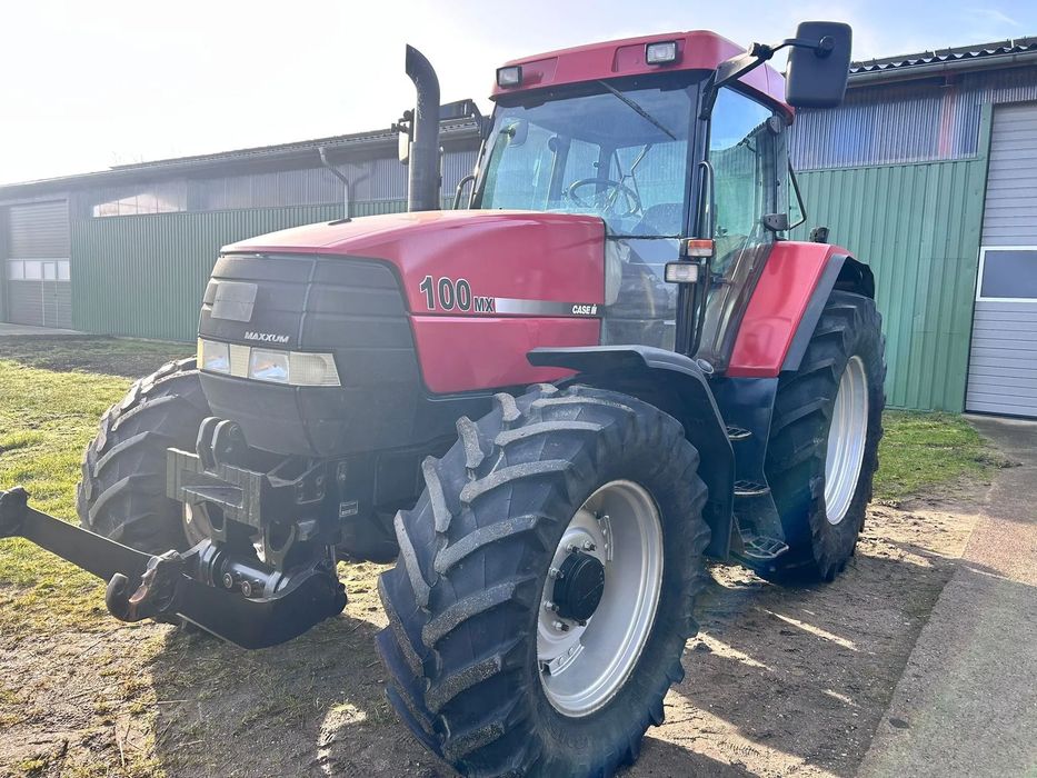 Massey Ferguson  Case mx 100 Tuz Pneumatyka klima z Niemiec