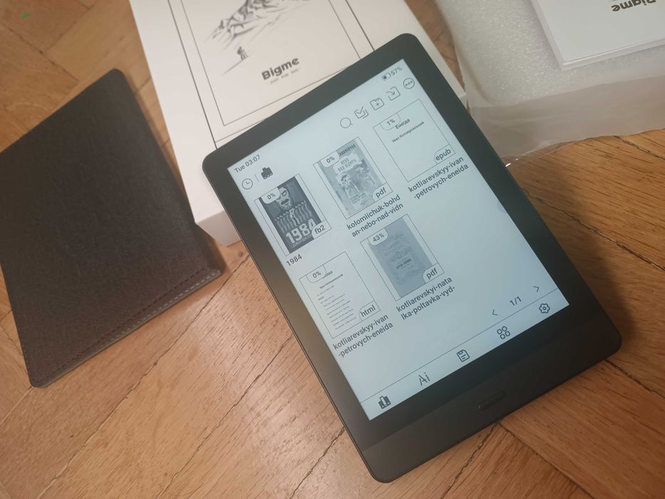 Bigme Read - електронна книга 6 дюймів E-Ink, з підсвіткою на Android