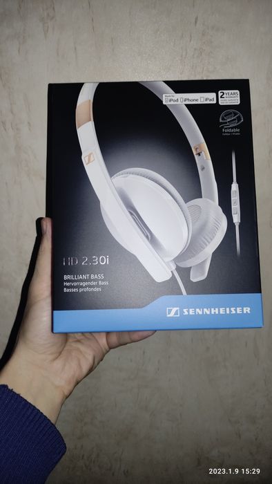 Наушники Sennheiser HD 2.30i Headphones  - White