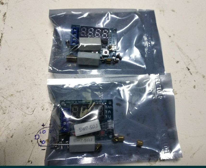 Zb2l3 тестер ємності акамулятора