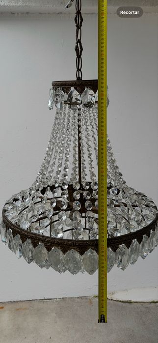 Vintage Candeeiro cristal