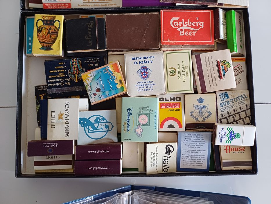 Coleção carteiras de fósforos