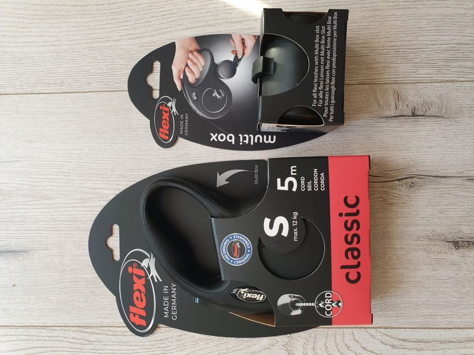 Zestaw: smycz felxi 5m s + multi box