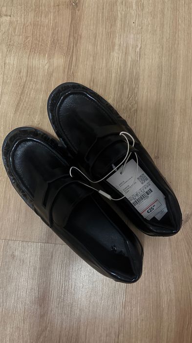 Нові шкільні туфлі лофери Zara 34р (21.6 см)