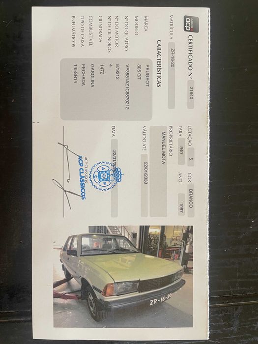 Peugeot 305 Classico